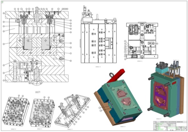 Tablet with 3D prototype